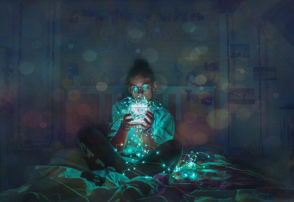 Cannabinoids 101: What Makes Cannabis, Cannabis? | Cannabis 101 | My Supply Co. A girl holds LED light concept.