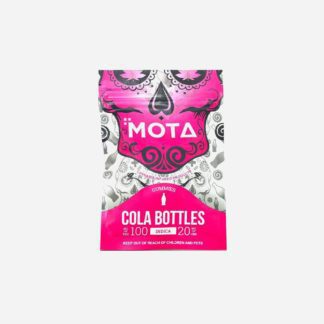Indica THC:CBD 5:1 Cola Bottles by Mota Cannabis for Stress | My Supply Co. | Consciously curated cannabis Package