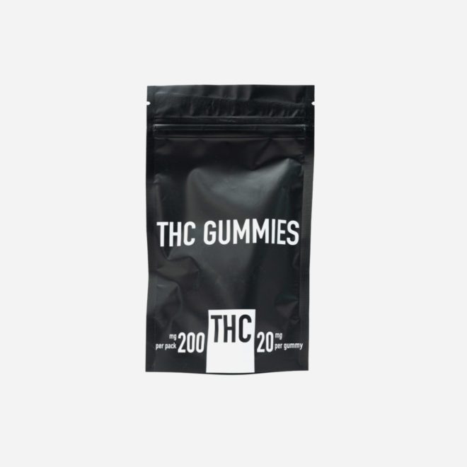 200mg THC Various Gummies for Pain | My Supply Co. | Consciously curated cannabis package front