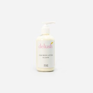 300mg CBD Key Lime Pie Hemp Body Lotion by Delush for Inflammation | My Supply Co. | Consciously curated cannabis