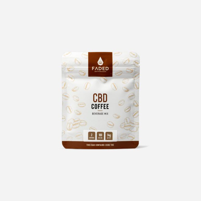 Faded Cannabis Co. CBD Instant Coffee - 100mg | My Supply Co.