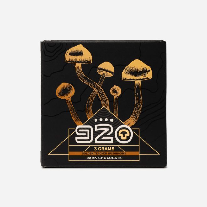Room 920 Dark Chocolate Magic Mushroom Bar - 3g | My Supply Co.