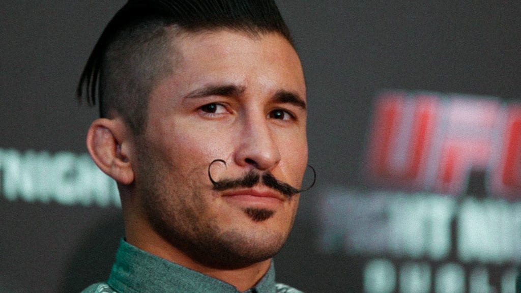 A portrait of Ian McCall, UFC fighter