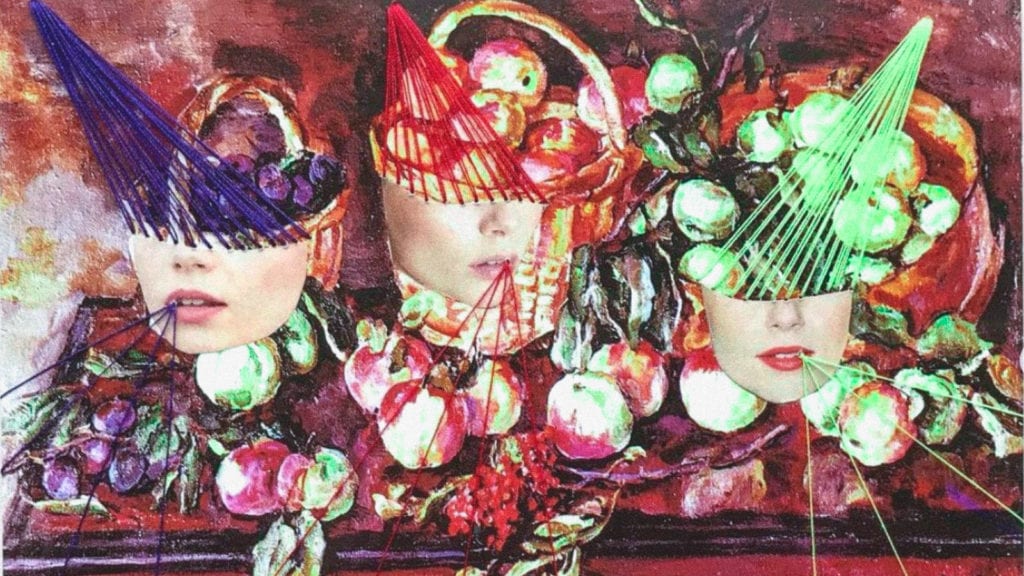 Happy New Year, Happy New You: Forming Healthy Habits for a Healthy Life | Living | My Supply Co. A collage image of apples, fruits, and female faces.