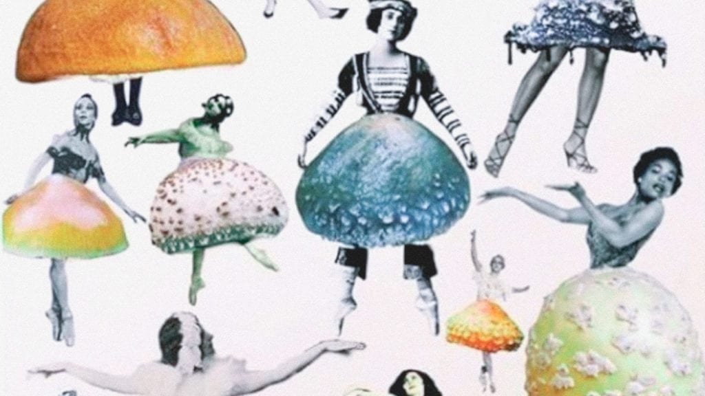 Is it Safe to Mix Magic Mushrooms With Antidepressants? | Magic Mushrooms 101 | My Supply Co. A collage image of women wearing different magic mushrooms as skirts.