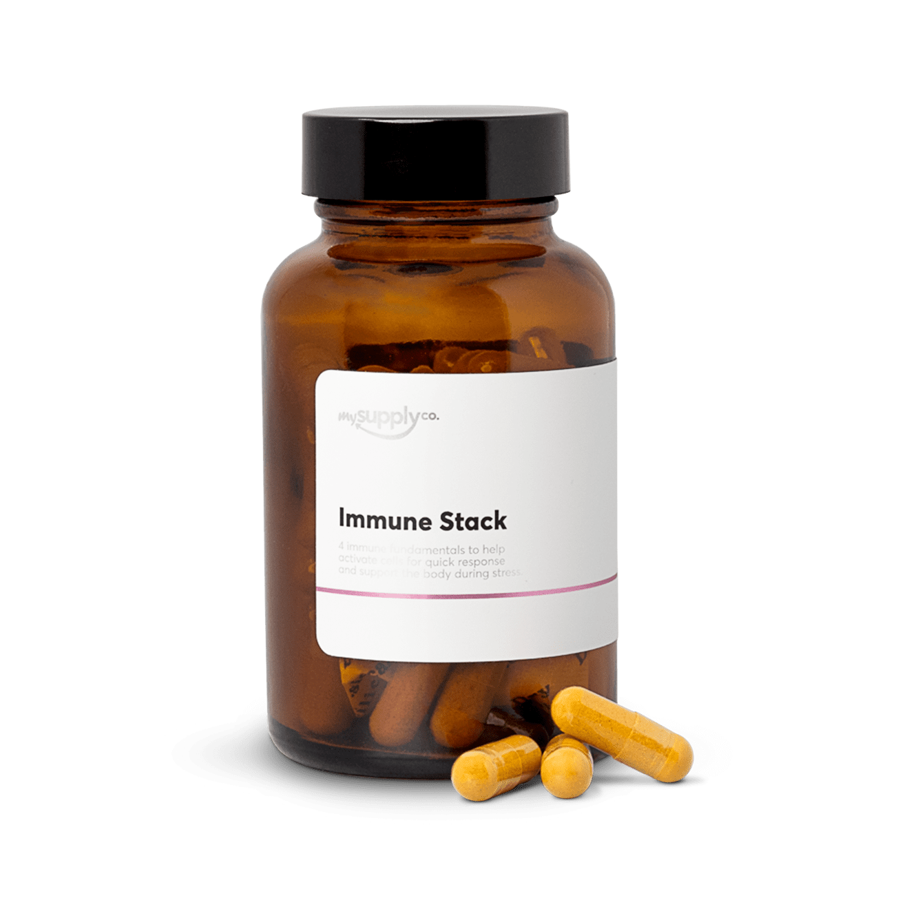 Weekly $380+ giveaway.π±ππ§ͺ | My Supply Co. Immune Stack - Immune-boosting Microdose Mushroom Capsules by My Supply Co. (Front)