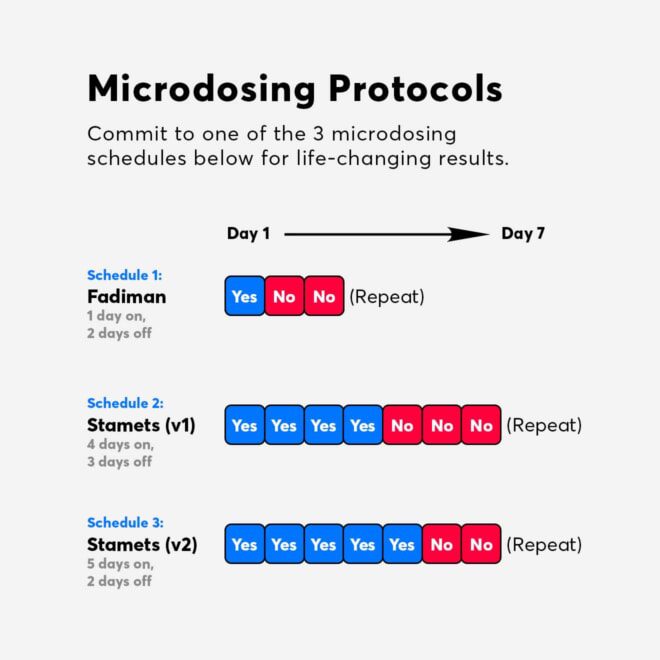 Microdosing-Protocols-Fadiman-Stamets Three Types of Microdosing Protocols, According to James Fadiman and Paul Stamets