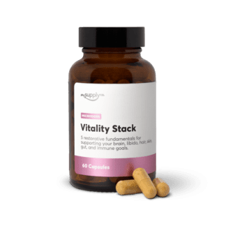 Vitality Stack Microdose Capsules for Cellular Rejuvenation by My Supply Co.
