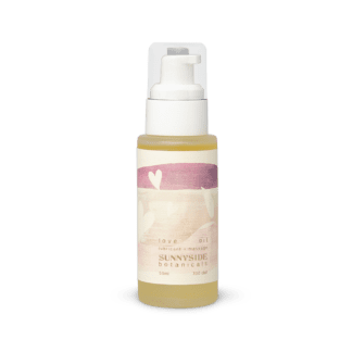 CBD Love Oil for Lube and Massage by Sunnyside Botanicals (Front)