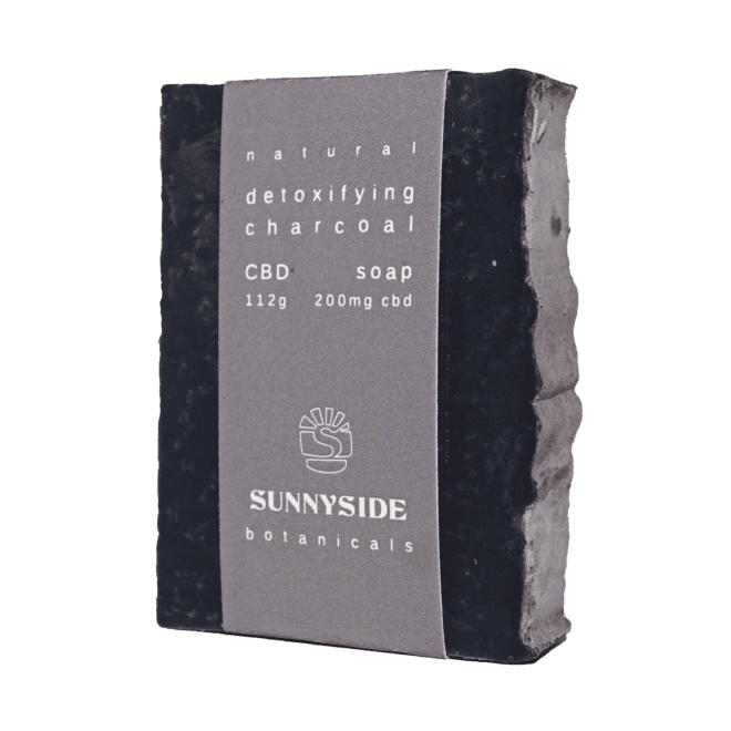 CBD Soap by Sunnyside Botanicals - Detoxifying Charcoal