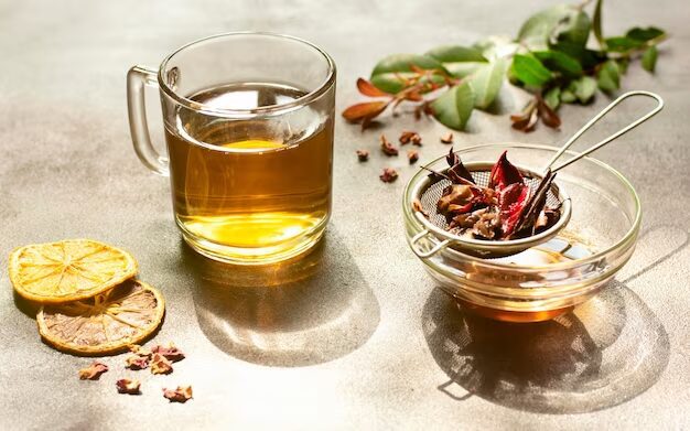 How to Make Shroom Tea: The Ultimate Mushroom Tea Guide | Living | My Supply Co. Photograph of a cup of tea for a guide to making magic mushroom tea