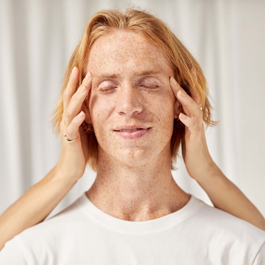 Relaxed Man for Article on How to Prepare for Magic Mushroom Trip