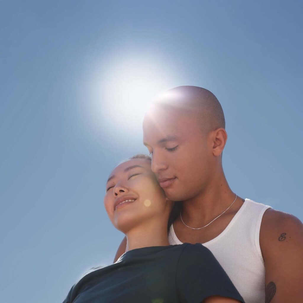 Intimate Man and Woman for Article on CBD for Erectile Dysfunction